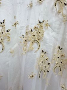 White Embroidered Gown