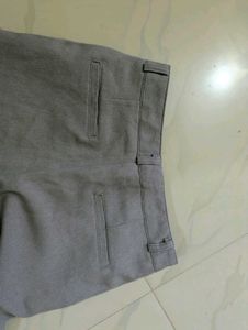 Women's Grey Wide Leg Trousers