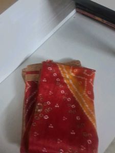 Black and White Checked Dupatta