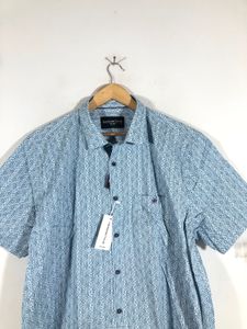 Sky Blue Printed Shirt (Men’s)