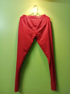 Free Size Red Leggings