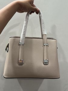 Imported Stylish Beige Handbag