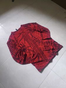 Y2K elongated neckline tshirt