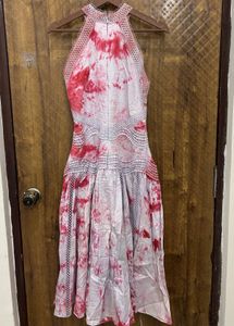 Boho Tie-Dye Halter Neck Dress(Brand new )