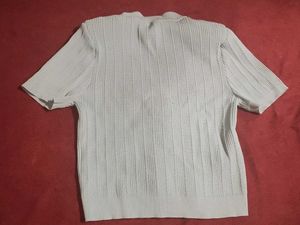 Vintage Button-Up Knit Top