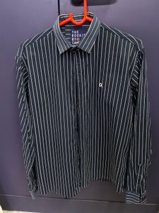Classic Pinstripe Button-Up Shirt