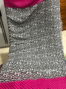 Elegant Printed Saree textured
