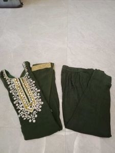 Gotta patti suit and dupatta set