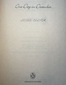 One Day in December by Josie Silver