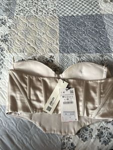 Satin Corset Top size M