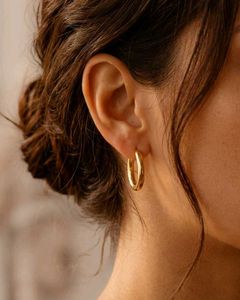 3 Classic Gold Hoop Earrings