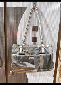 Stylish Patchwork Shoulder Bag