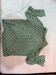 ZARA ORIGINAL Stylish Green Geometric shirt