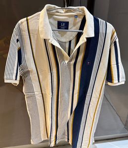 Men's Striped Polo T-Shirt