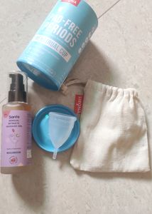Sirona menstrual cup with free Lube