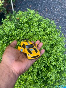 Yellow Race Car Toy