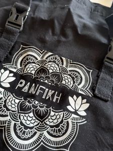 Black Canvas Tote Bag