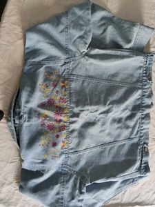 Classic Light Wash Denim Jacket