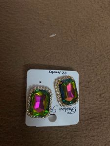 CZ Jewelry Gemstone Earrings