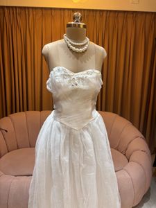 Elegant White Bridal Gown