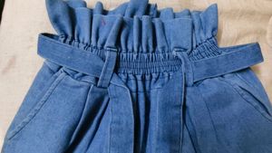 High-Waisted Denim