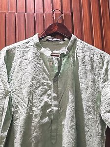 Green Stitchwork Kurta