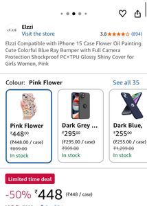 Floral iPhone 15 Case