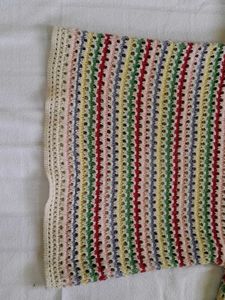 Zara Crocheted Striped Top