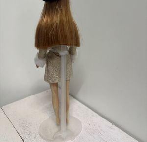 Vintage Barbie Doll with Glitter Dress