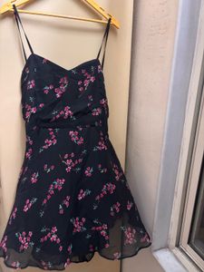 Floral Print Mini Dress