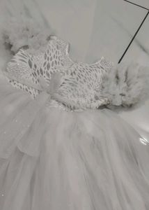 Sparkly White Party Dress