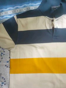Men's Striped Polo Shirt