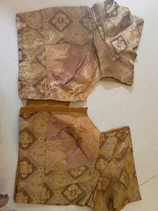 Elegant Brocade Saree Blouse