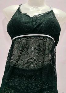 Black Lace Bralette set