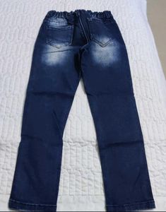 Stylish Ripped Blue Jeans