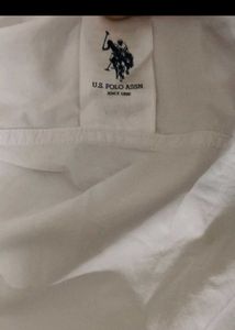 USPA Men's White  Shirt for men