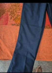 Navy Blue Straight Leg Pants for men and women