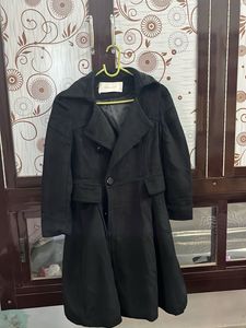 Chic Black Trench Coat