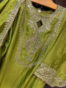 heavy Pakistani Zari work suit