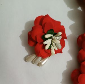 Rose Flower Jewellery With 6 Pic Maagtika