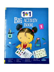 Big Activity Book for Kids - 1+ years