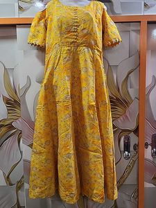 Yellow Floral Dress