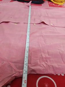 Men's Short Sleeve Pink Shirt