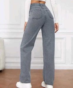 ✨ Charcoal Wide-Leg Jeans  ✨