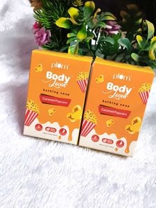 The Plum BodyLovin’ Caramel Popcorn bathing bar is