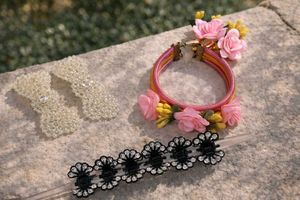 2 Hair Accessories and bracelet combo