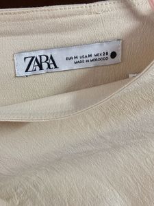 Zara Beige Knot Skirt