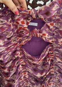 Zara Brand New Floral Cutout Sexy Mini Dress