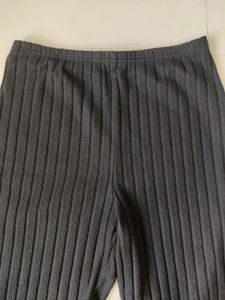 Black Ribbed Turtleneck Co-ord Set