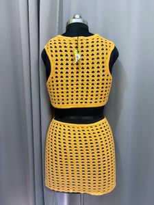 Booho Crochet Mini Dress